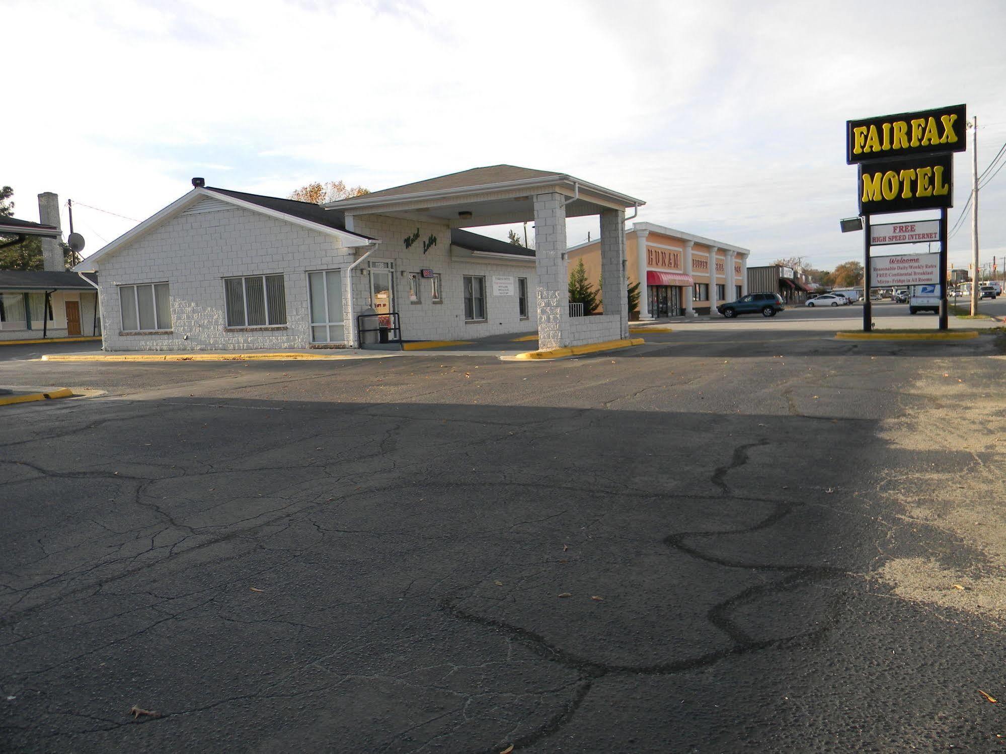 Fairfax Motel Roanoke Rapids Esterno foto